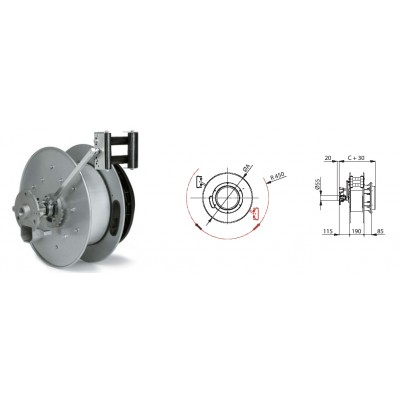 OSCILACIJSKA RUKA ZA NAMATALICE SERIJE 1700, 1708