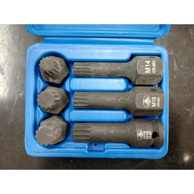SET NASADNIH XZN KLJUČEVA 1/2",  M14-16-18, 223 01301