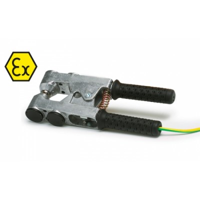 KLIJESTA IP65 Atex ZA UZEMLJENJE SA ZUTO-ZELENIM KABELOM, 723/14,5