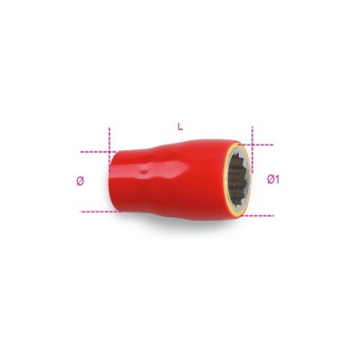 Nasadni ključevi 3/8" izolirani 1000V, 910MQ/B