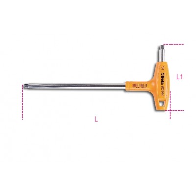 T drška 1/4", 900T/44